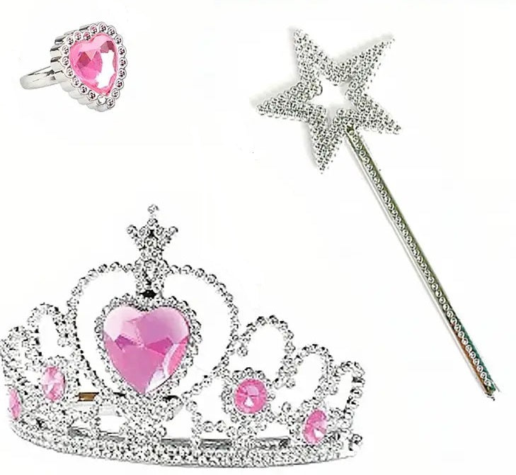 Princess Set Incl Wand, Ring & Crown