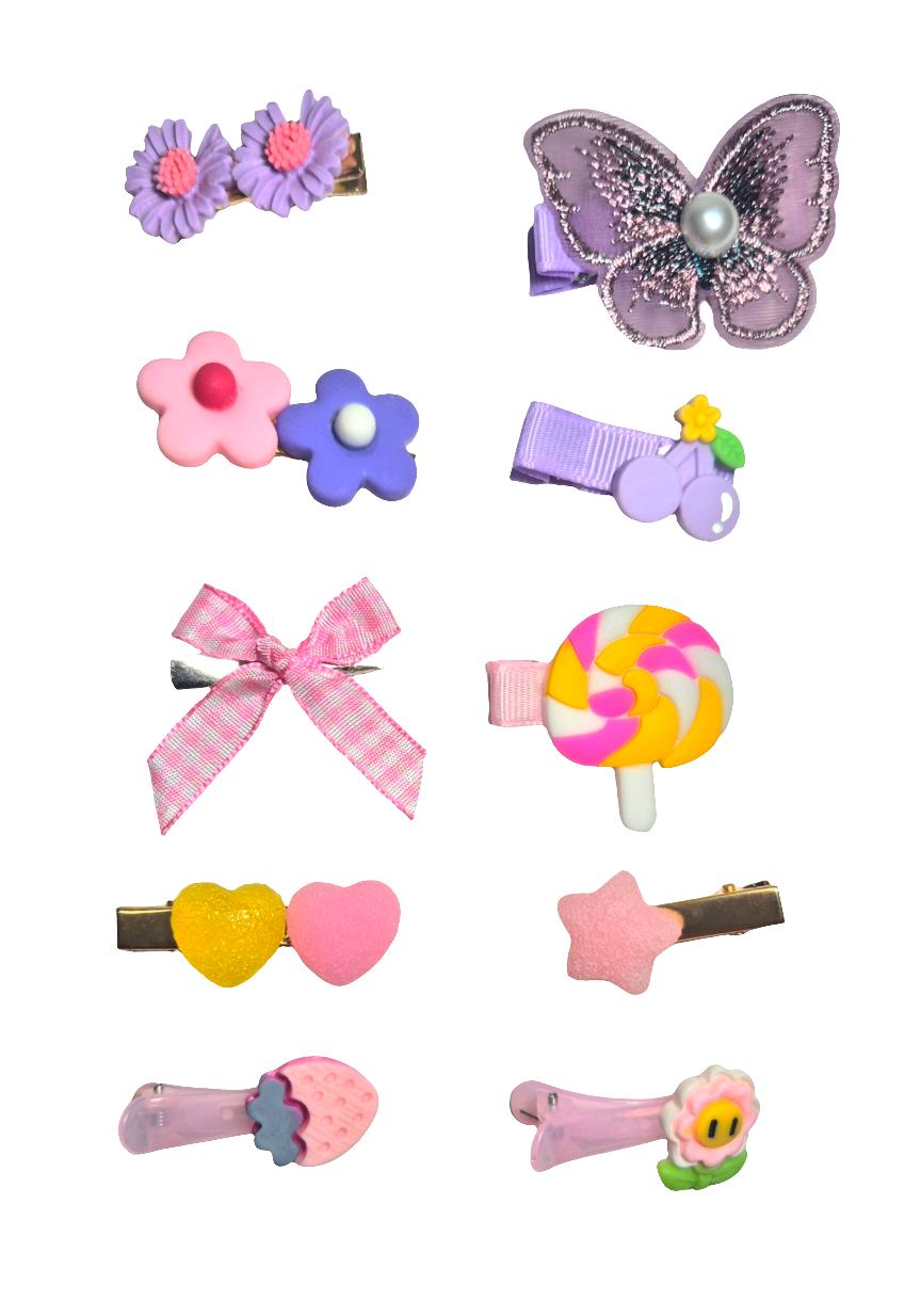 2x Hair clips