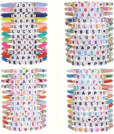 3 Beaded Friendship Braclets