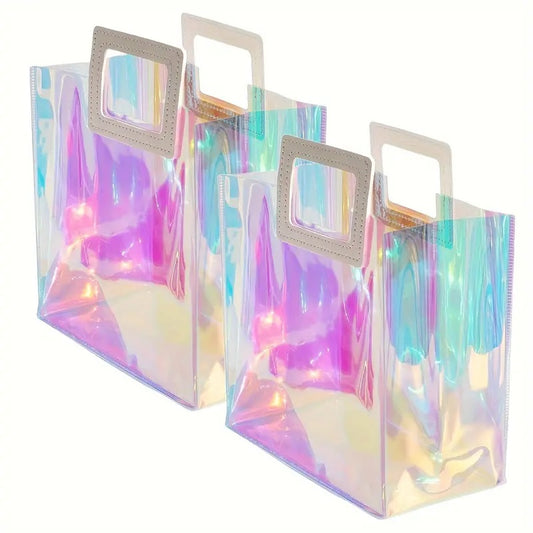 Rainbow Holographic Gift Bags