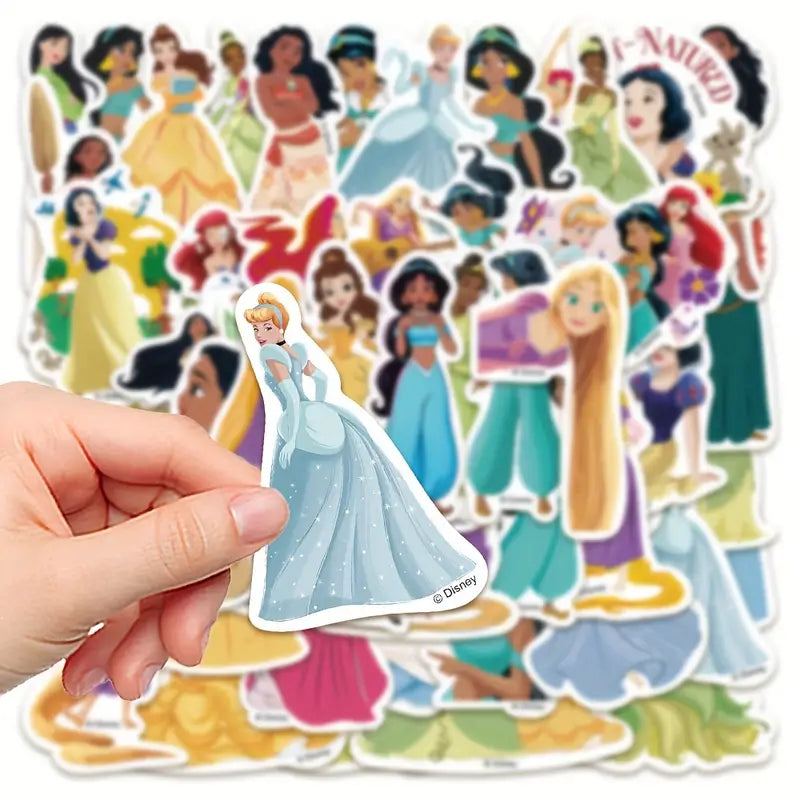2x Princess Stickers